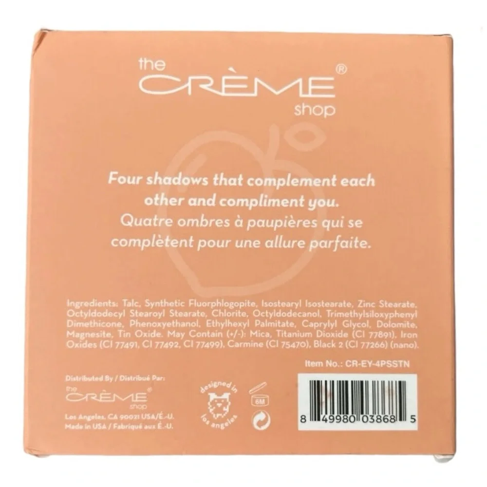 💎 The Crème Shop So Shady Eyeshadow Palette The Nudist New In Box